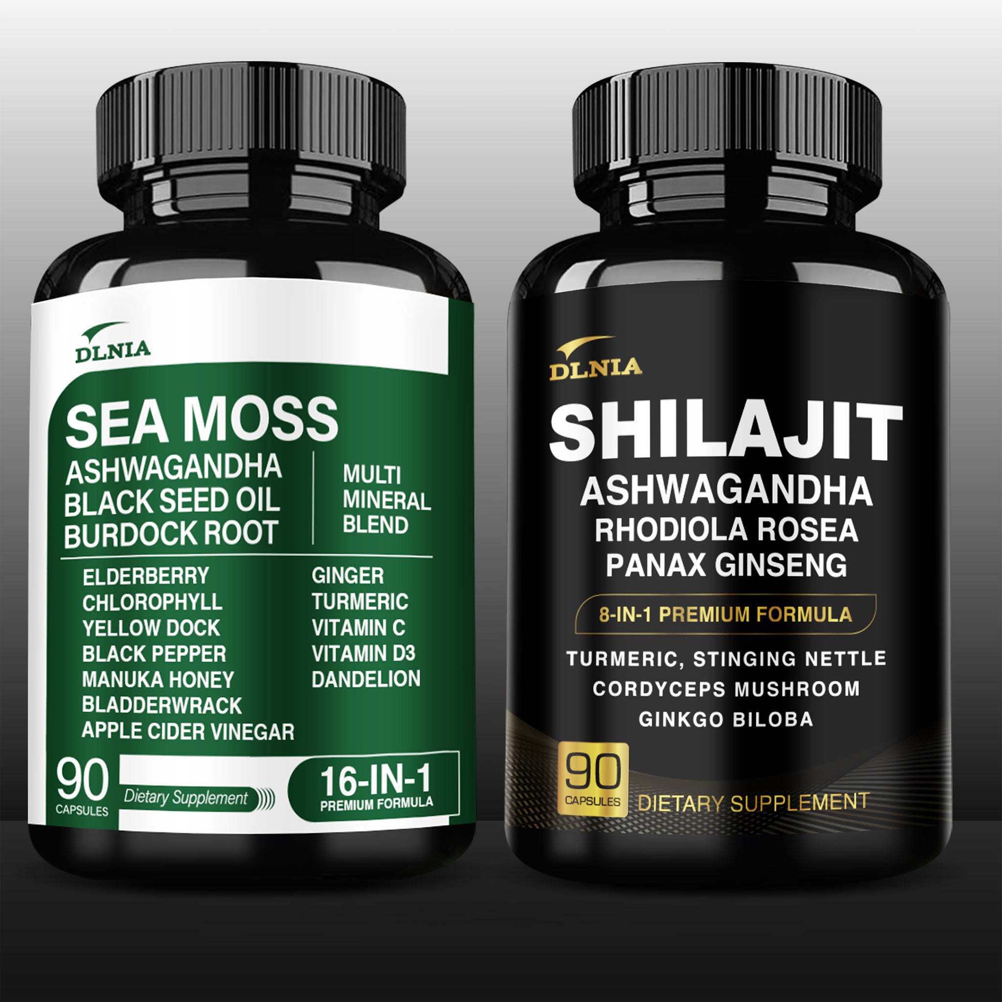 All in 1 Supplement - Sea Moss & Shilajit Vitality Bundle