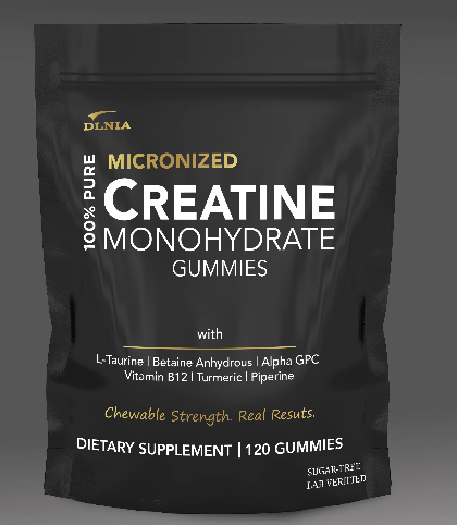 MICRONIZED CREATINE MONOHYDRATE GUMMIES ORANGE