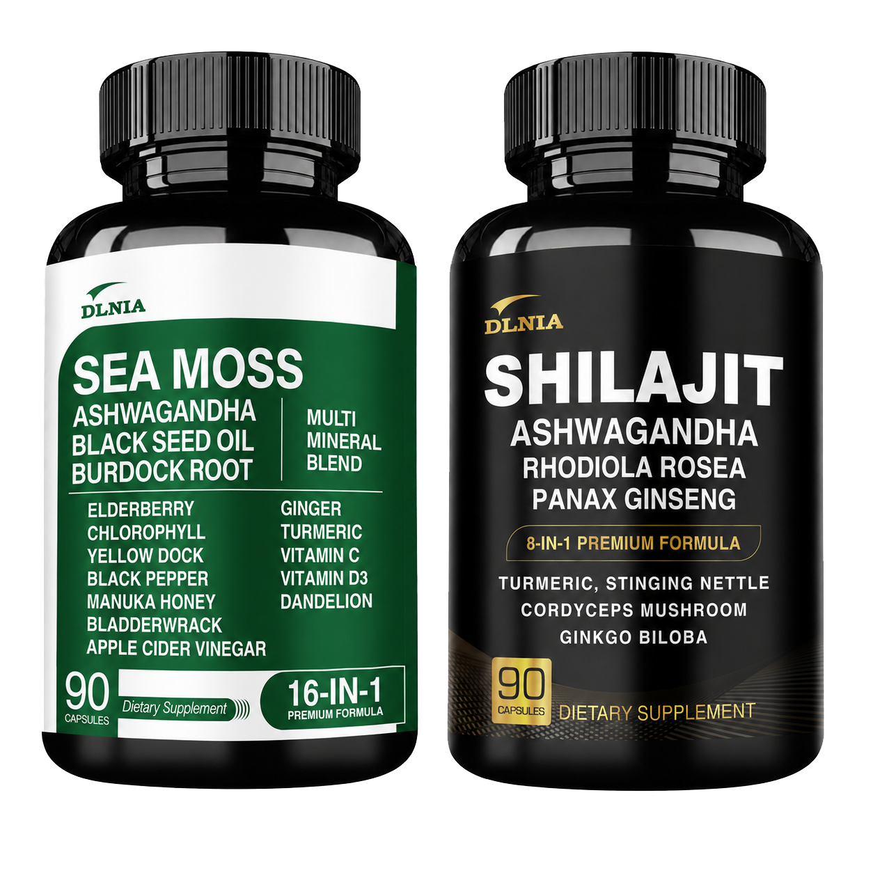 All in 1 Supplement - Sea Moss & Shilajit Vitality Bundle