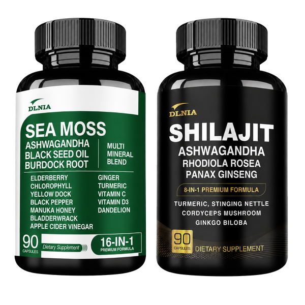 All in 1 Supplement - Sea Moss & Shilajit Vitality Bundle