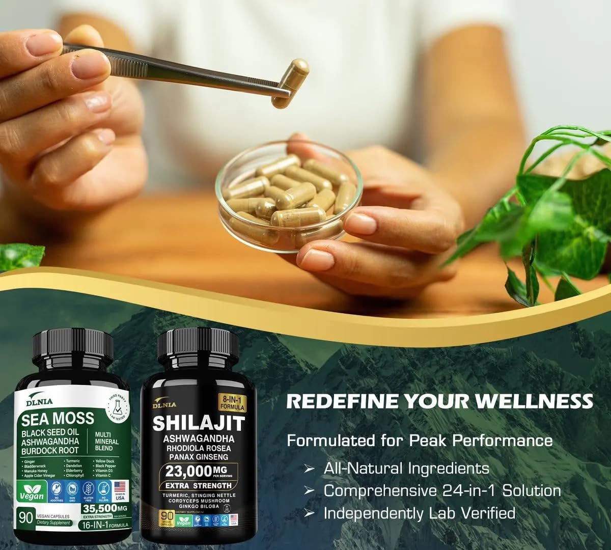 All in 1 Supplement - Sea Moss & Shilajit Vitality Bundle