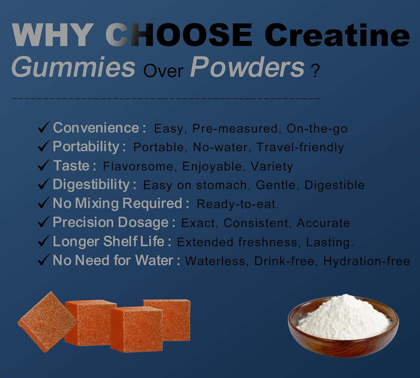 Creatine Monohydrate Gummies - Orange