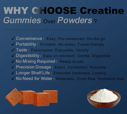 Creatine Monohydrate Gummies - Orange