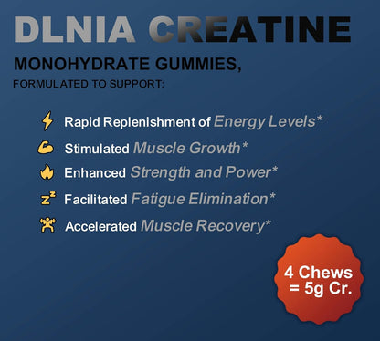 Creatine Monohydrate Gummies - Orange