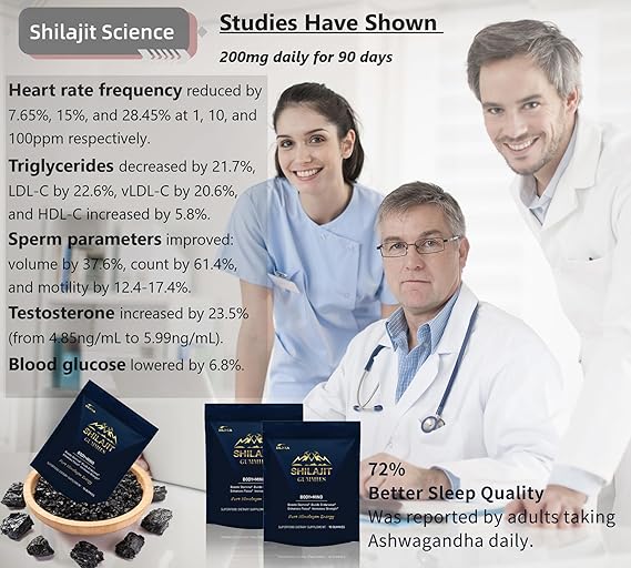 Organic Shilajit Gummies (Gummies-90 Ct)