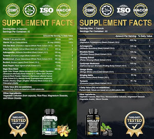 All in 1 Supplement - Sea Moss & Shilajit Vitality Bundle