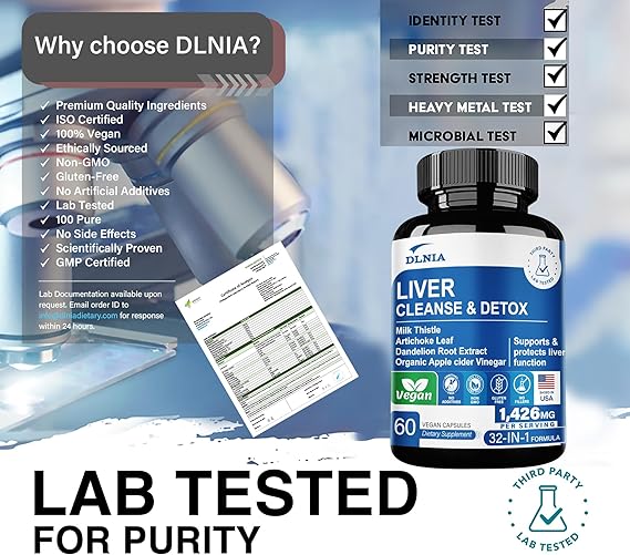 Liver Cleanse Detox & Repair Capsule (32 in 1 )