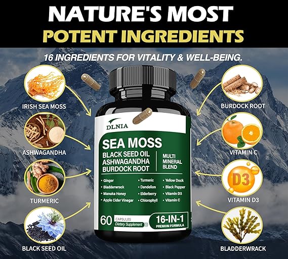 Organic Sea Moss (16-in-1 )