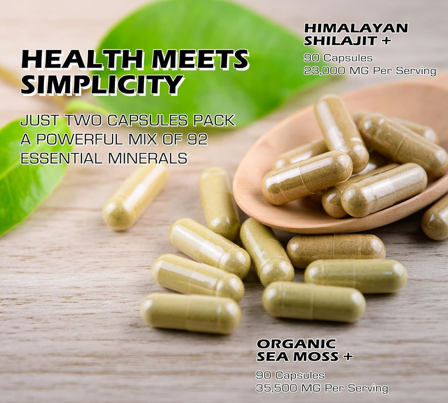 All in 1 Supplement - Sea Moss & Shilajit Vitality Bundle