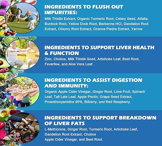 Liver Cleanse Detox & Repair Capsule (32 in 1 )