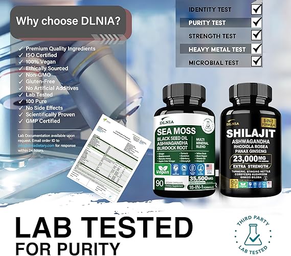 All in 1 Supplement - Sea Moss & Shilajit Vitality Bundle
