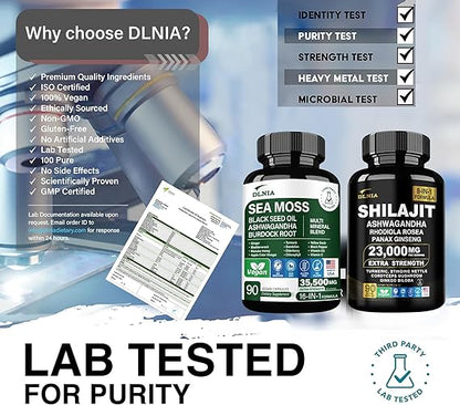 All in 1 Supplement - Sea Moss & Shilajit Vitality Bundle