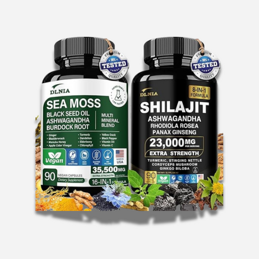 All in 1 Supplement - Sea Moss & Shilajit Vitality Bundle