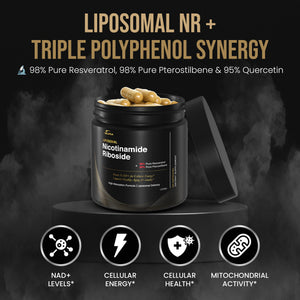 PLANT-BASED LIPOSOMAL NAD+ CAPSULES