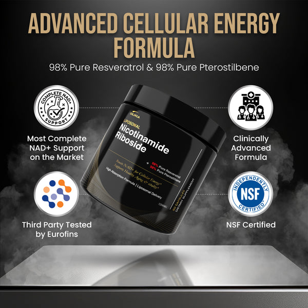 PLANT-BASED LIPOSOMAL NAD+ CAPSULES