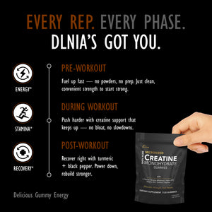MICRONIZED CREATINE MONOHYDRATE GUMMIES PINEAPPLE