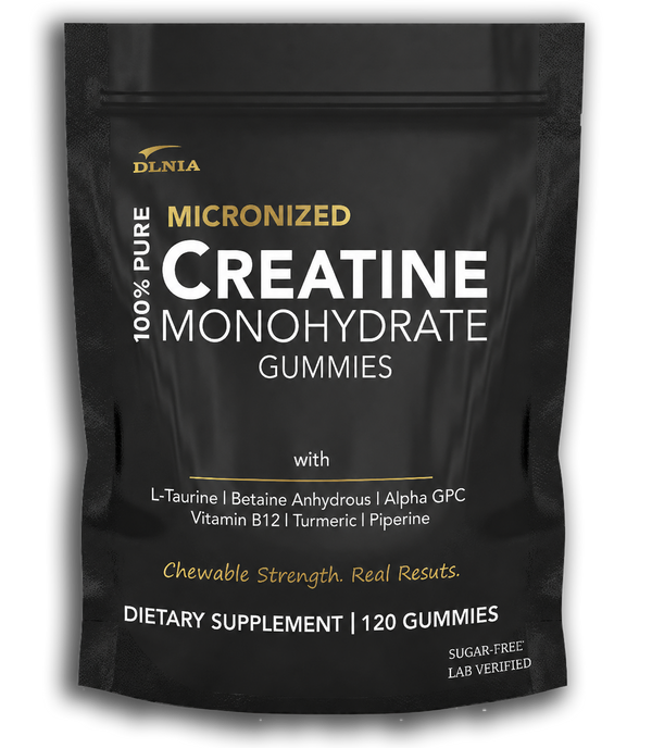 MICRONIZED CREATINE MONOHYDRATE GUMMIES BLUE BERRY