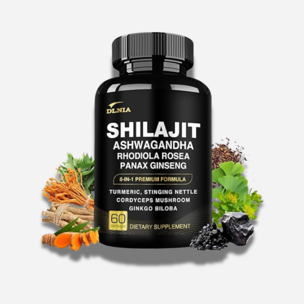 Shilajit for Men with Ashwaganda (8-in-1 )